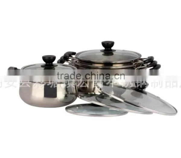 Calphalon Stainless Steel Stock Pot Set as Seen on tv 2015 photo-6