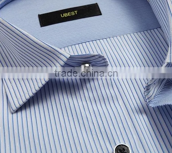 2015 Brand Fashion Casual Men Half Sleeve Shirts on photo-3