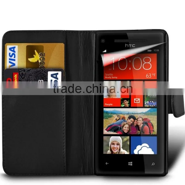 Wholesale Leather Flip Cover Mobile Phone Case for Sony Xperia c3 photo-2