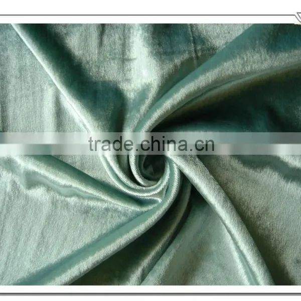 Plain Velvet Rayon Nylon Woven Home Textiles Fabrics