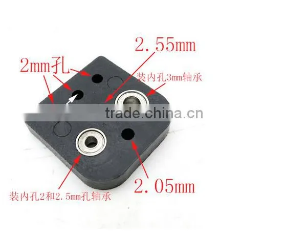 Mini Nylon Bearing Seat,bearing Support,miniature Bearing Bracket 2MM/3MM photo-4