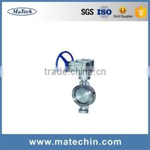 OEM Precision Sanitary Stainless Steel Pneumatic Actuator Butterfly Valve Dn10-200 photo-3