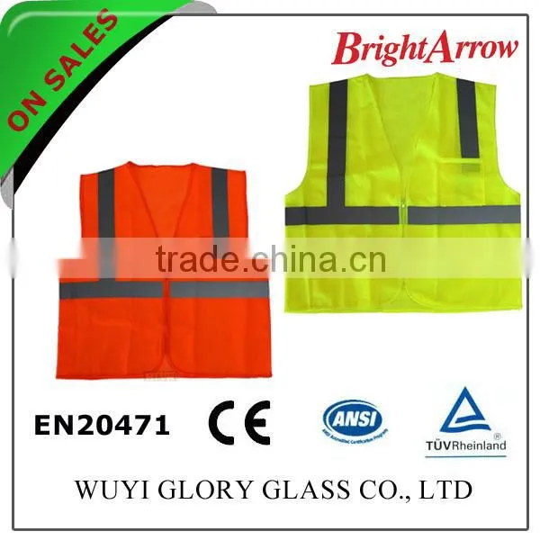 100% Polyester EN 20471 Safety Reflective Women's Reflecting Reflection Vest for Usa From China