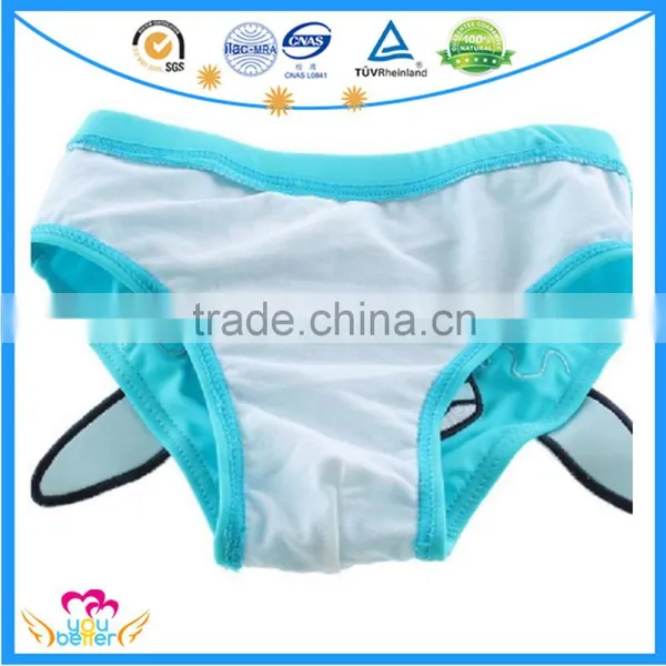 Toddler Swim Trunks Baby Swimming Diapers Children Briefs Lovely Embroidery Baby Swim Nappies photo-5