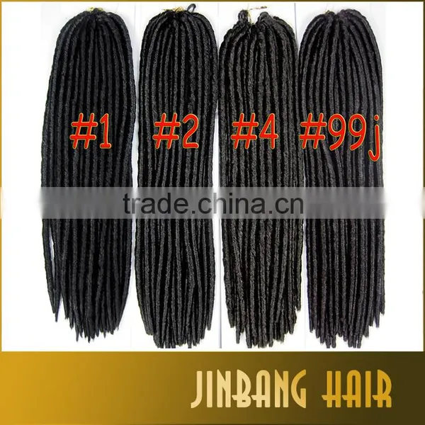 2016 New Products Fauxlocs 18inch Synthetic Hair Soft Crochet Twist Braid 2x Havana Mambo Fauxlocs Braid photo-5