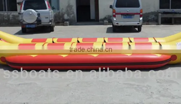 Double Tube Inflatable Banana Boat for Sale photo-4