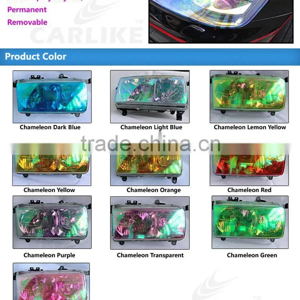 Super Quality New Chameleon Light Vinyl Tinting Film Headlight photo-6