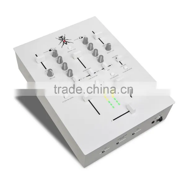 DJs Setup Professional 2-channel High Performance DJ Setup Audio Mixer Live Show Party DJ Mixer photo-6