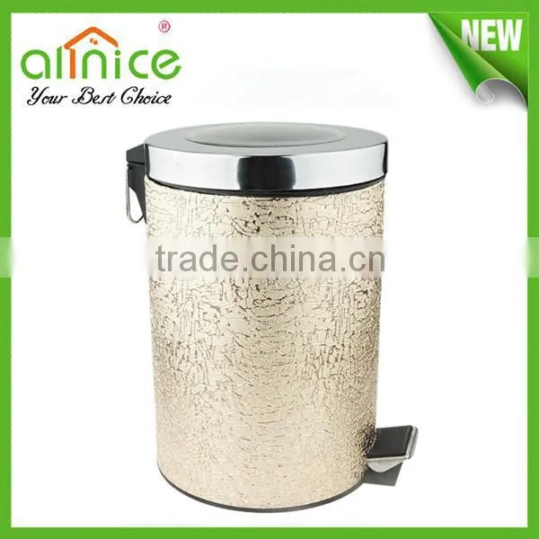 Stainless Steel Pedal Bin/stainless Steel Foot Pedal Waste Bin/stainless Steel Garbage Bin