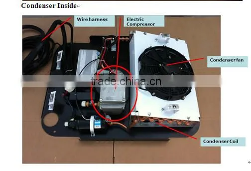 TKT-200E Roof Mounted Frozen Truck Refrigeration System photo-3
