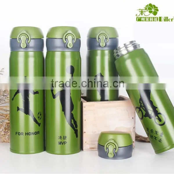 Sport Vacuum Flask Stainless Steel Thermos Sports Water Bottle photo-6