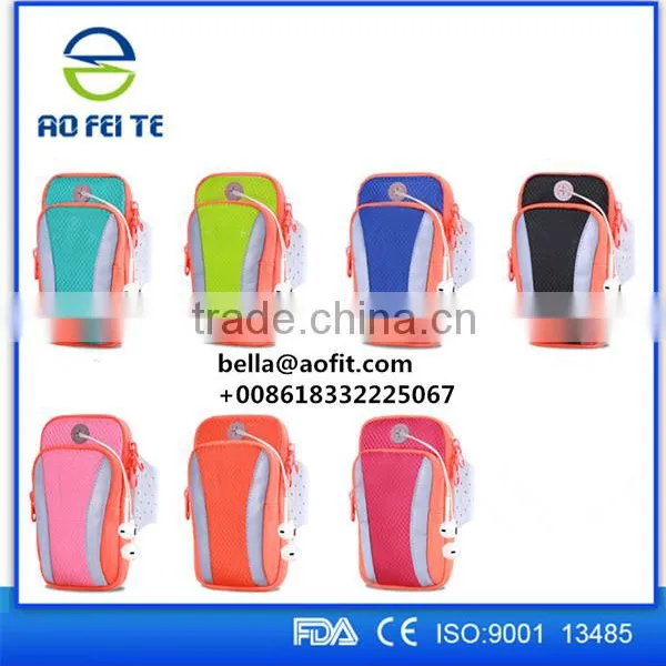 Online Shop China Hot Chinese Girl New Products Unisex Nylon Out Door Camping Arm Wrist Pouch Sport Gym Running Arm Bag photo-4