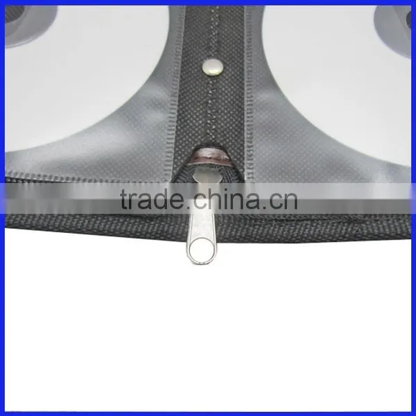 PU Leather Wedding CD DVD Disc Case Holder Box Cover photo-5