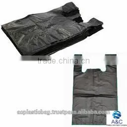 High Quality Plastic Garbage Bag Made Of LDPE| Plastic T-shirt Garbage