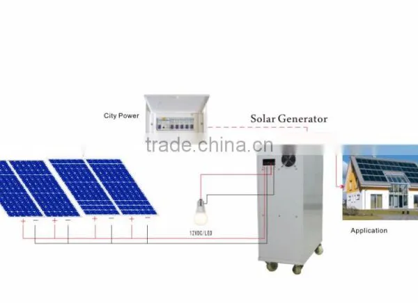 Xindun Power 500W Inverter Battery Controller 3 in 1 Portable Cabinet Generator/Solar Hybrid 500W Inverter for House photo-4