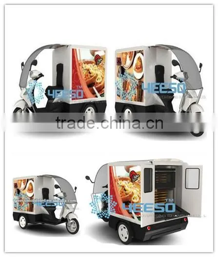 YEESO Electric Vehicle Tricycle ,Ad Vans, Ad Bikes, Ad Trailers,AD Motorcycle,AD Tricycle,outdoor Light Box for Brand Promotion! photo-6