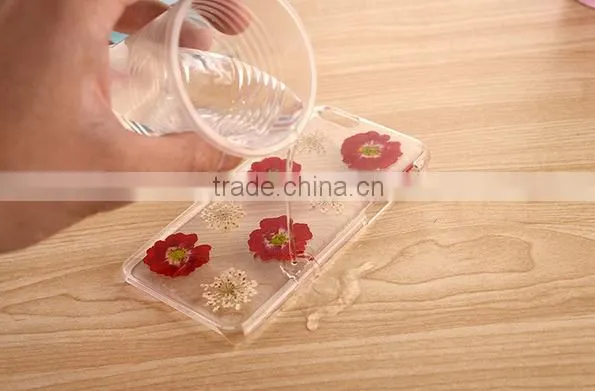 2016 Newest Most Popular Real Resin Flower Phone Case for Iphone 6s Mobile Phone Case photo-6