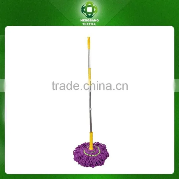 Hand Press 360 Spin Double Driver Stainless Steel Basket Easy Clean Mop photo-5