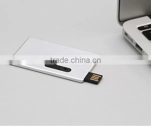 Metal Material Usb Credit Card Flash Drive , Custom Usb Flash Drive photo-4