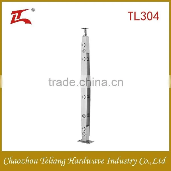 Fashionable Stainless Steel Stair Railing for Outdoor Steps photo-2