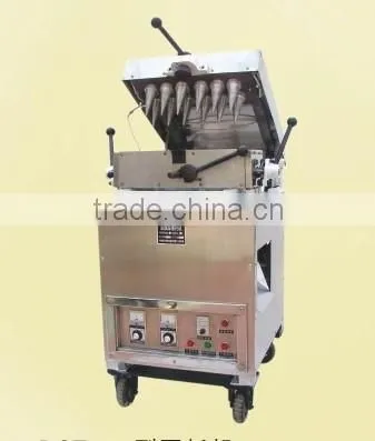 Ice Cream Cone Baking Machine With Casting Mold