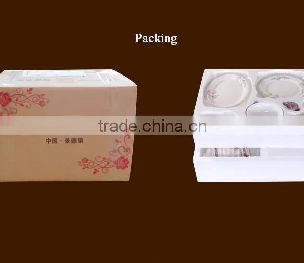 Ceramic Crockery Bone China Dinnerware 56 Piece photo-2
