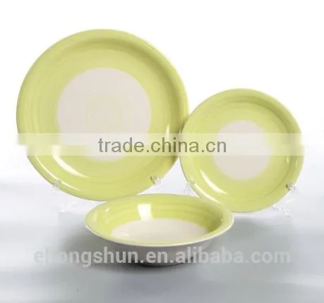 12pcs Handpainted Stoneware Dinner Set