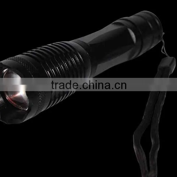 T6 Flashlight Outdoor Telescopic Zoom Tactical LED Flashlight photo-4