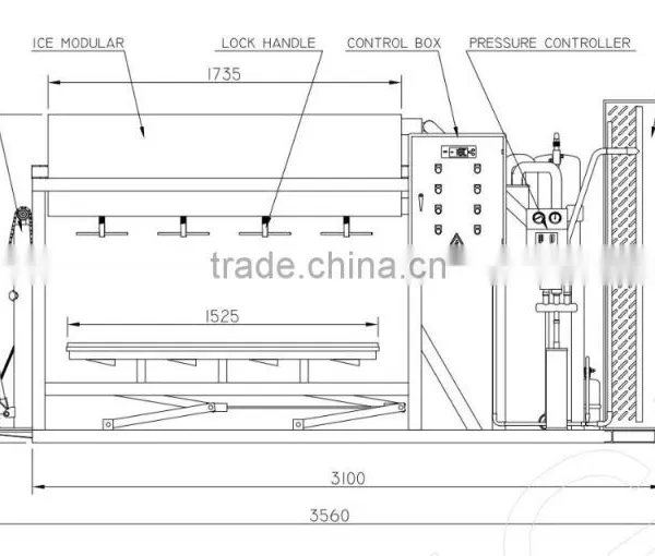 Block Ice Machine 2T Per Day CE/ISO9001 Approved, Hot-sale Model photo-4