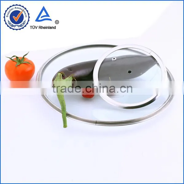 4mm Float Glass Tempered Pot Cover of China Cookware