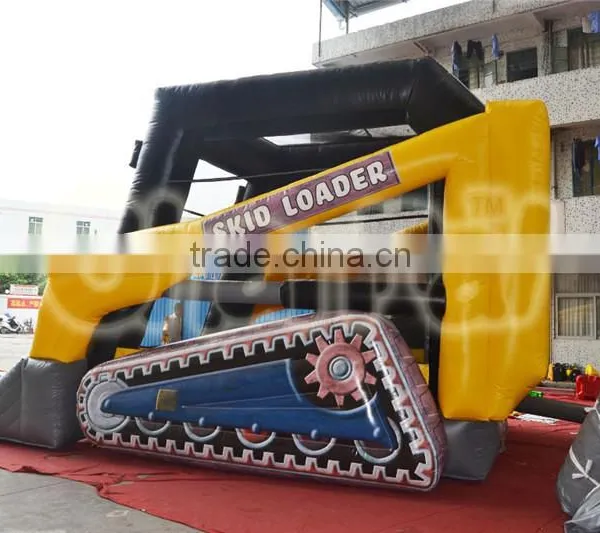 Yellow Original Design Loader Theme Inflatable Jumping Bouncers photo-2