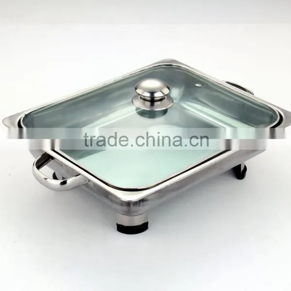 Stainless Steel Squre Buffet Stove