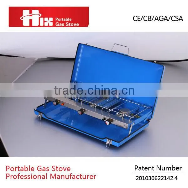 CE Approved Foldable Outdoor Portable Gas Grill photo-3