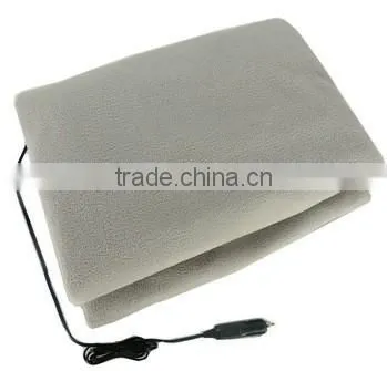 12V Portable Polar Fleece Electric Heating Blanket photo-4