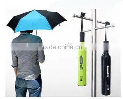 Promotion Gifts Customized Logo Printed Bottle Umbrella photo-5