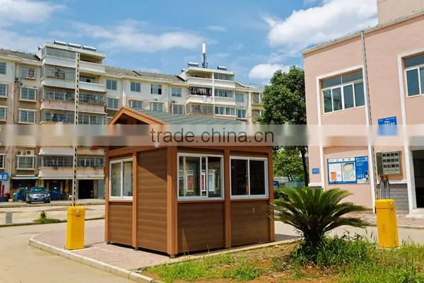 FRSTECH WPC STOCK CO LTD Waterproof Tiny House 12 Square Meter Waterproof Anti-UV Stylish WPC House Red Sandal Wood Importers photo-3