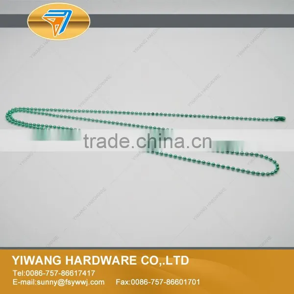Fancy Electroplating Iron Bead Chain Necklace photo-2
