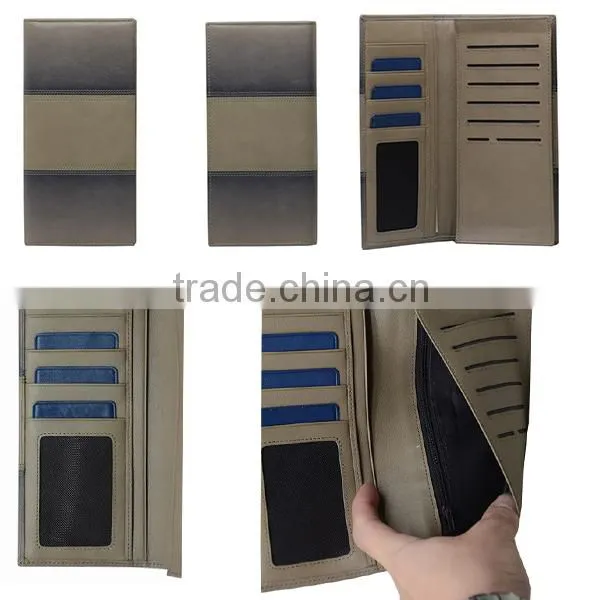 China OEM/ODM Leather Wallet Supplier Fancy Vintage Leather Wallet for Men Made in Guangzhou
