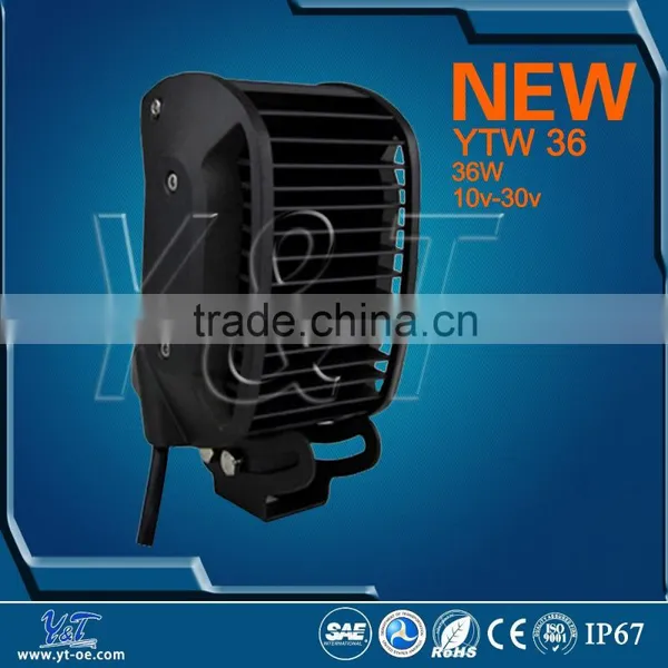Water Proof Quad Row 4 Inch 36w Led Bar Light 2520lm Aluminum Rigid Led Light Bars photo-3