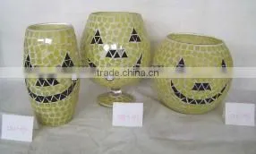 Holiday Decoration Mosaic Craft Glass Vases