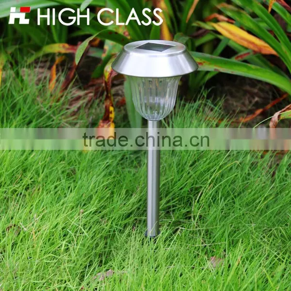Stainless Steel Insert Type Garden Light LED Solar Lawn Lamp