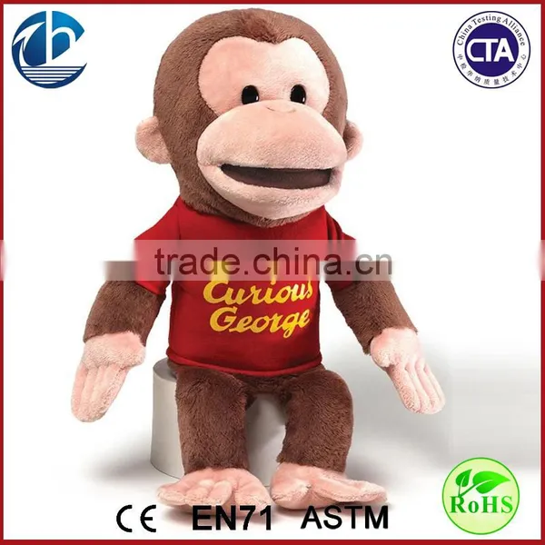 Plush Big Mouth Monkey Hand Puppet,Monkey Hand Puppet,Plush Monkey Hand Puppet