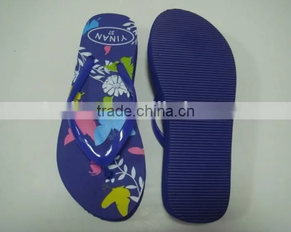 663 LOULUEN Wholesale Women Fashional EVA Wedge Flip Flop Sandals photo-2