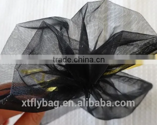 Eco-Friendly Custom Printed Logo Organza Gift Bags photo-4