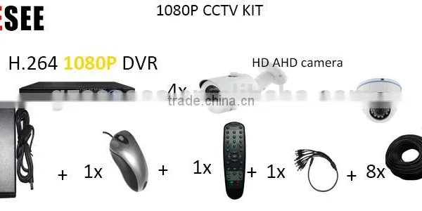 ACESEE New Arrival Mobile Phone View Support 8CH HVR&AHD Cctv Camer Dvr Kit photo-2