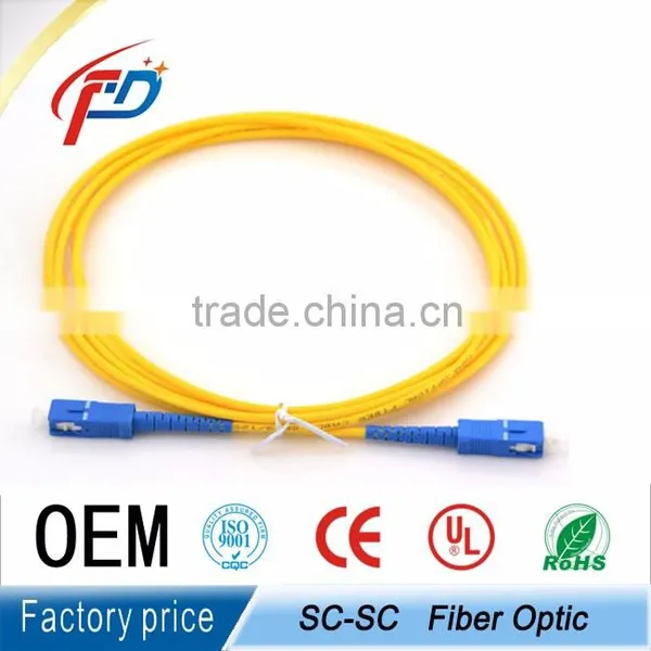 3m Single Mode Simplex Sc-sc Fiber Optic Cable Connector photo-5