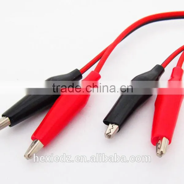 Alligator Clip to Alligator Clip Electrical Test Cable Leads photo-2