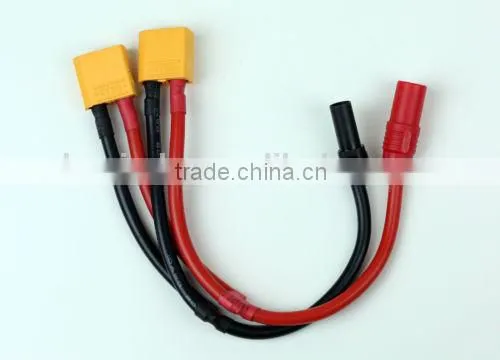 XT90 to AS150 XT150 Parallel Battery Adapter Y Cable Dual DJI S1000 S900 S1000+ XT90 photo-3