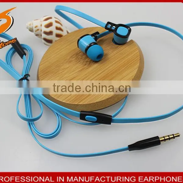 Excellent Effective Plastic Earbuds Beauty Designed Earphones With Phone Call Function photo-6