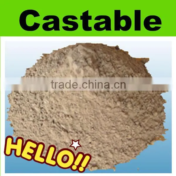 High alumina refractory castable